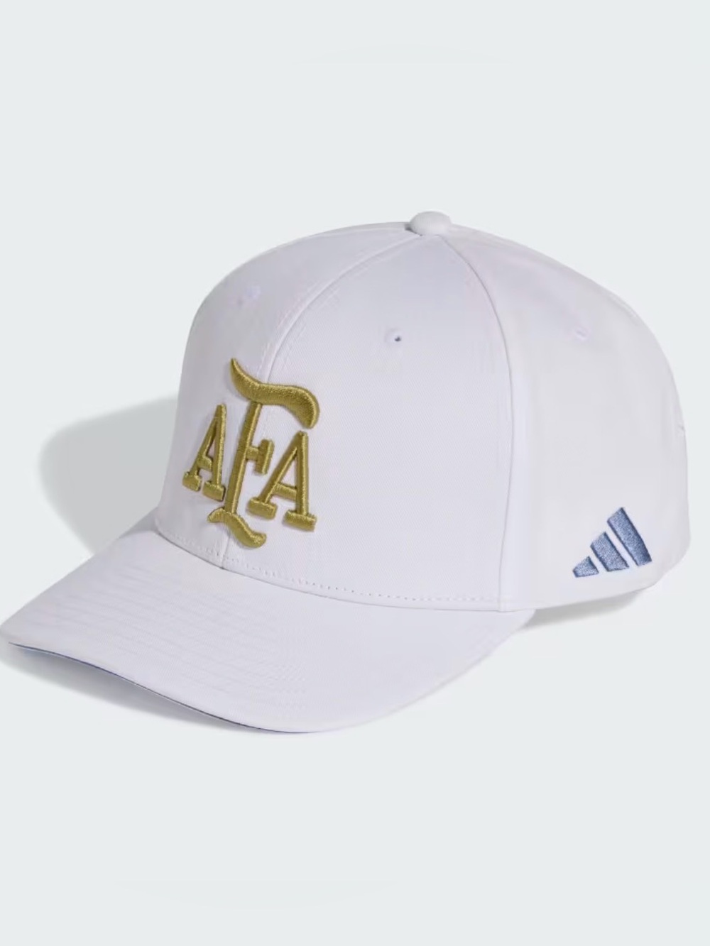 Adidas Argentina National Soccer Team - Cap Hat with Gold Accents - KE 1387